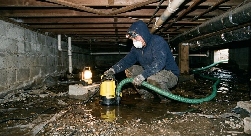 Crawlspace Water Removal in Phoenix, AZ