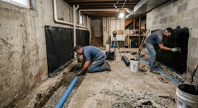 Basement Walls Waterproofing in Fort Myers, FL