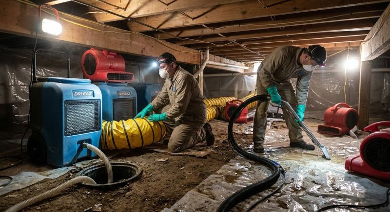 Basement Water Extraction in Chandler, AZ