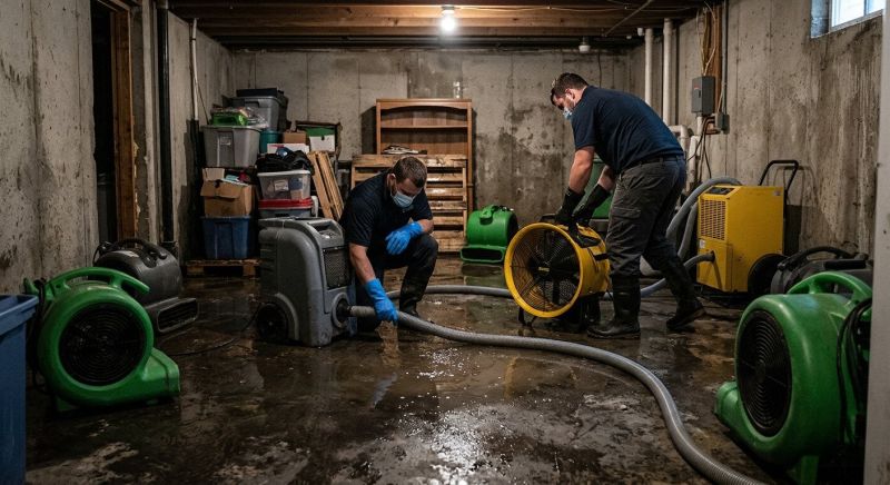 Basement Water Extraction in Phoenix, AZ