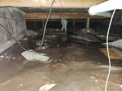 Crawl Space Water Remediation in Scottsdale, AZ
