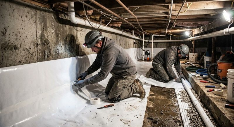Crawlspace Sealing in Fredericksburg, VA