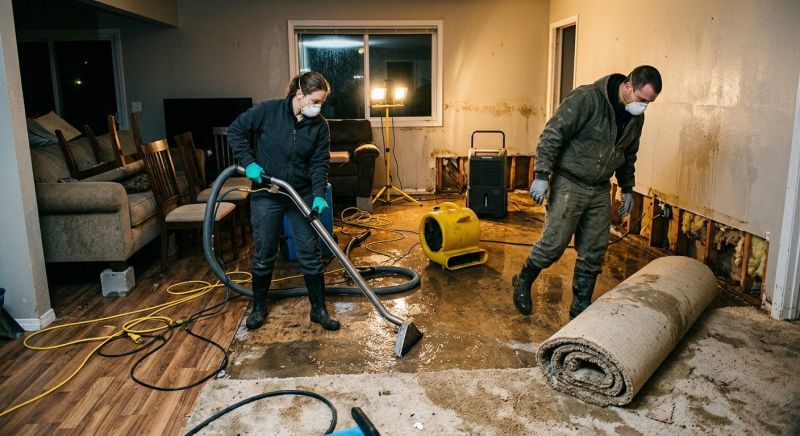 Crawlspace Water Cleanup in Mesa, AZ