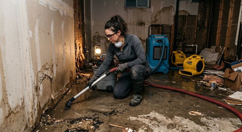 Flooded Basement Cleanup in Chandler, AZ