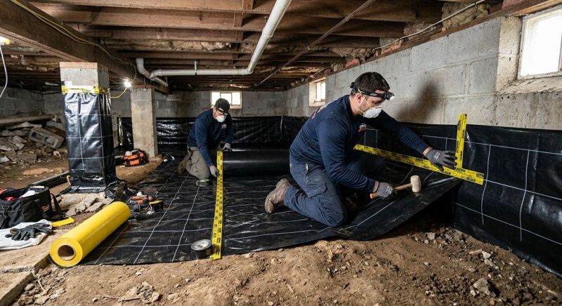Vapor Barrier Installation in Greenville, SC